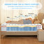 Matelas hybride de 12 po en mousse viscoélastique gélifiée et à ressorts ensachés - mi-ferme, soulagement de la pression et isolement du mouvement, matelas dans une boîte (double)-1900436426