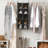 10-Pocket Hanging Shoe Organizer, Side-by-Side Blended Canvas Storage, 2 Hooks for Excellent Support, The Perfect Space-Saving Organizer-65276070
