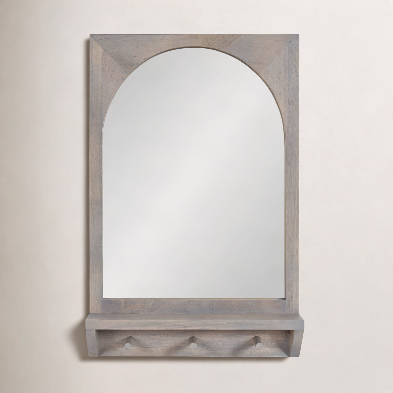 Julianna Accent Mirror, 30" x 20", White