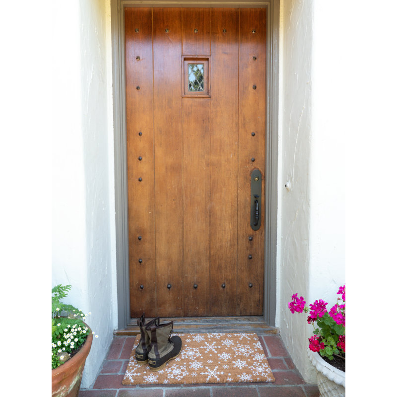 Ganley Non-Slip Christmas Outdoor Doormat
