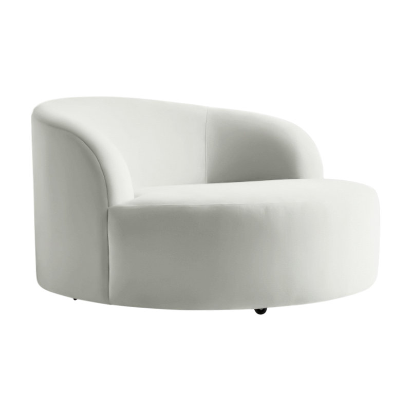 Symi Outdoor Patio Daybed, White Vinyl 6503-000