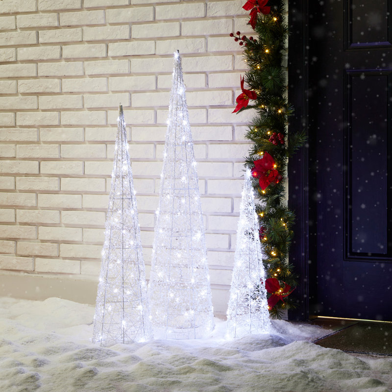 Plastic Freestanding Christmas Outdoor Decoration