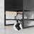 24" Modern Single Bathroom Vanity Set with Ceramic Sink Top, Open Shelf, Metal Frame-1920206922