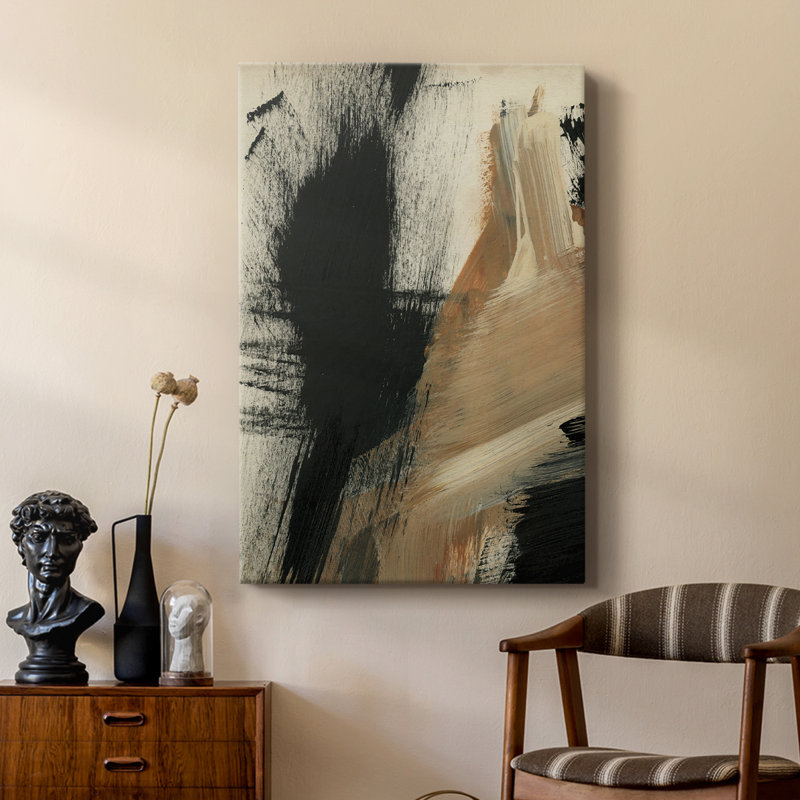 Baked Paintstrokes I - galerie sur mesure, H 36 po x l 24 po