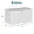 120 Gallon Waterproof Large Resin Deck Box Indoor Outdoor, Lockable Storage Container for Patio Furniture Tools, Waterproof Deck Box with Hydraulic Rod Patio Storage Bin for Pool Garden-1118080065