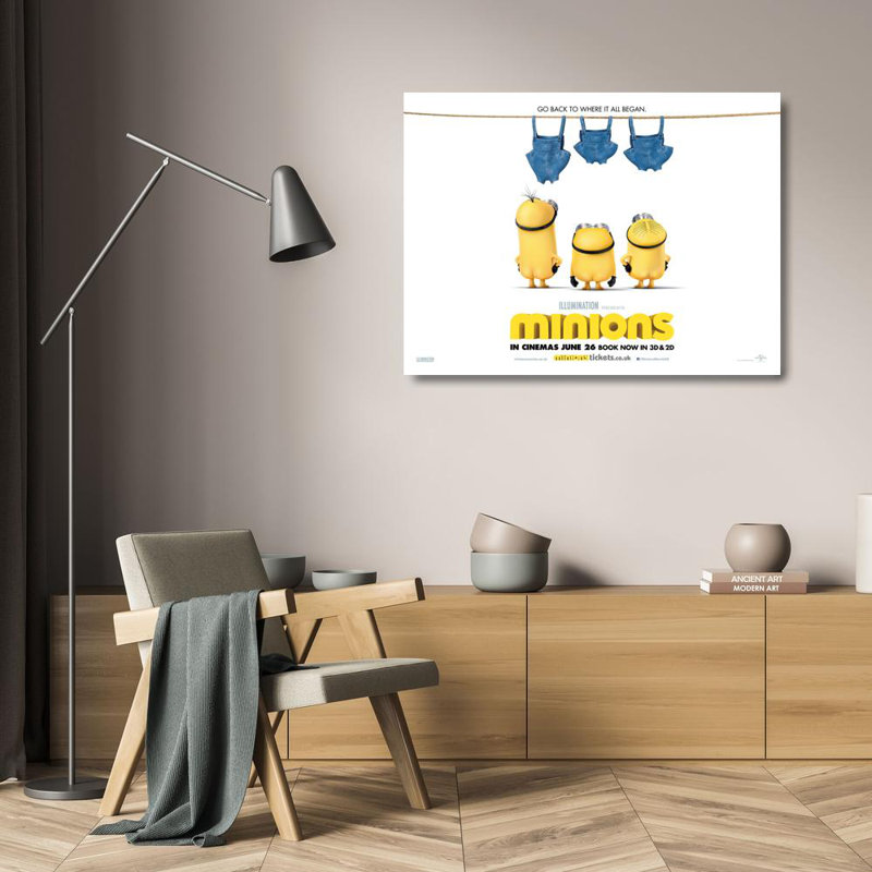 Minions, 18" H x 24" W