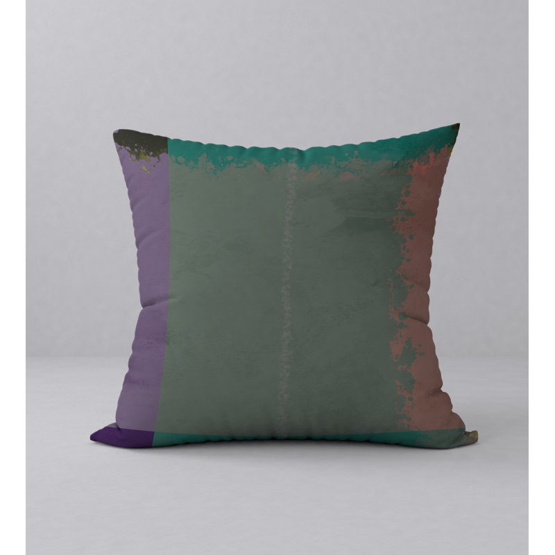 Star Abstract Reversible Throw Pillow, 24" H x 24" W
