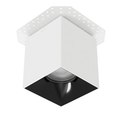 Zoron Square  5-CCT Dimmable LED Trimless Flush Mount With 45° Beam Angle, 2700K/3000K/3500K/4000K/5000K