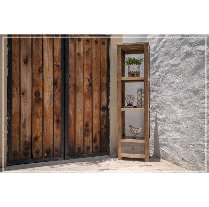 Darnella Solid Wood Bookcase - 19.25" wide