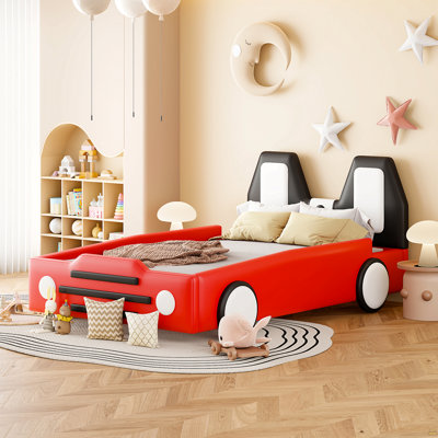 Lit plateforme simple avec roulettes