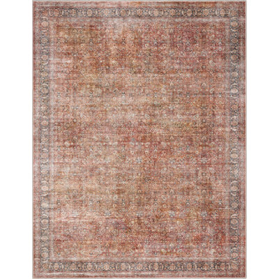 Ervin Delphine Vintage Persian Oriental Red Area Rug