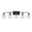 Éclairage de salle de bain à intensité variable 5 lumières Byrne-30752498