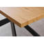 Ricky 4 Person Dining set - a Rectangular Wooden Dining Table with Metal Legs and a Set of 4 Quilted Velvet Dining Chairs for Dining Room - Modern Dining Table Set-715789337-715789342