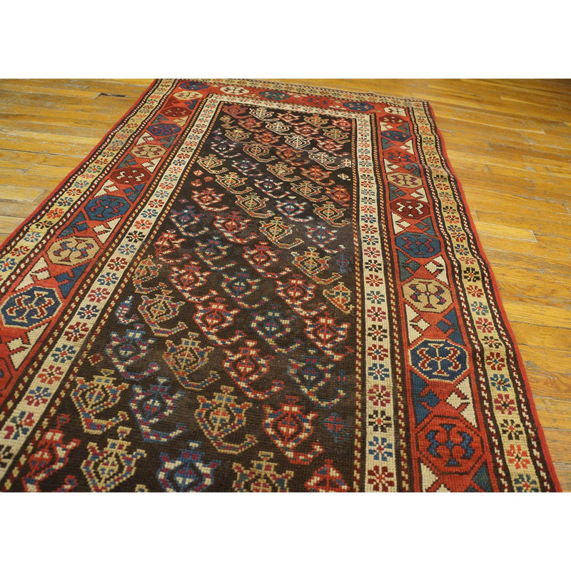 Hand Knotted Wool Geometric Area Rug