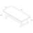 Classic Rectangular Coffee Table (54in x 24in / 1371mm x 609mm)-1035952932