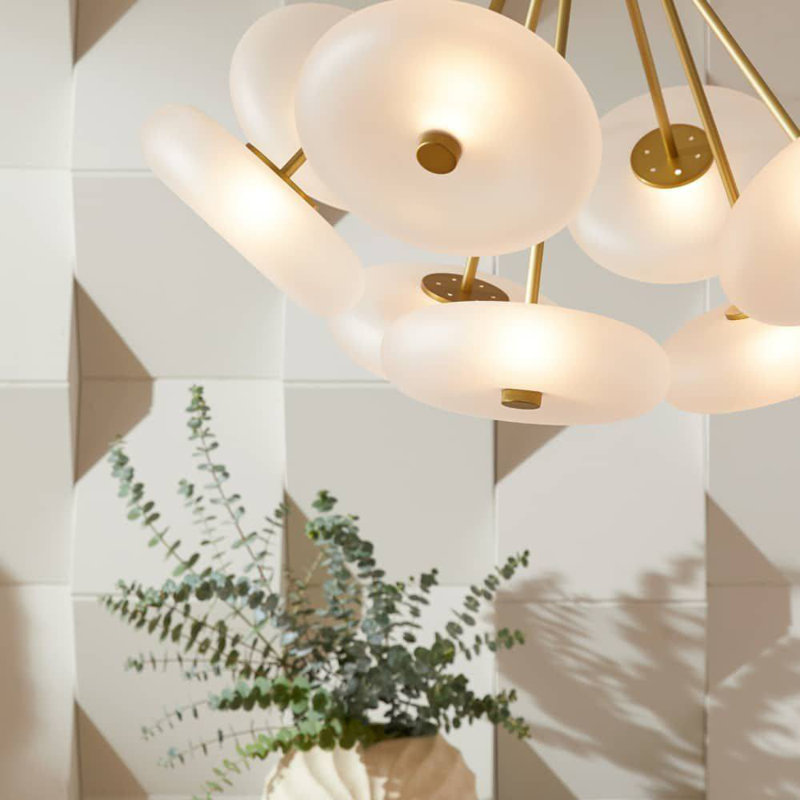 Helios 9 - Light LED Chandelier