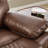 88" Classic Leather Manual Recliner Sofa With 3-Seater-546522346