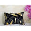 Housse de coussin lombaire velours brodé Veale