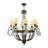 Nordman 8 - Light Dimmable Empire Chandelier