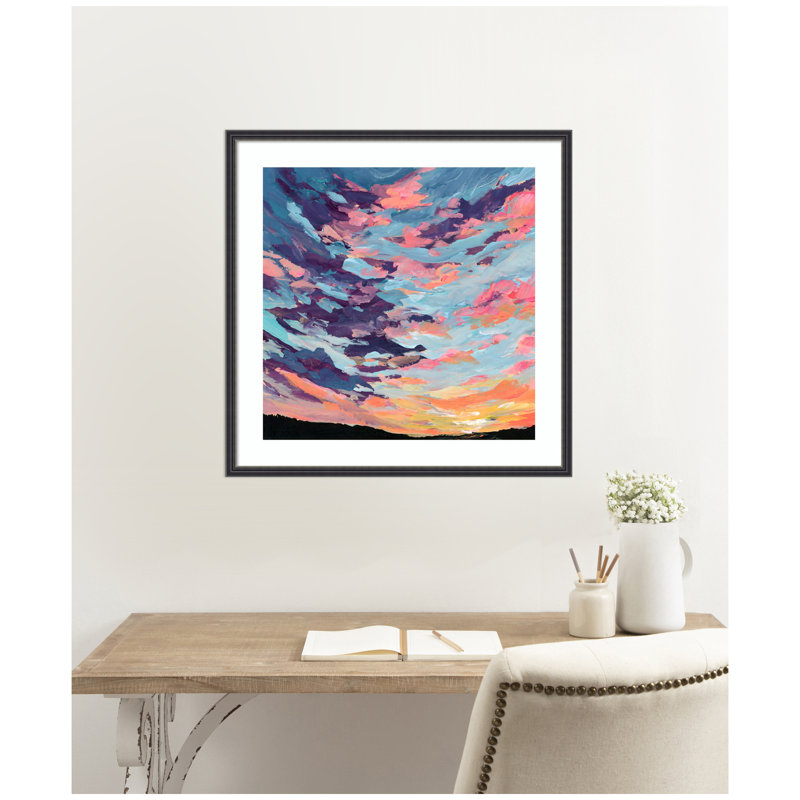 Sunset Study by Emily Kenney Framed Wall Art Print