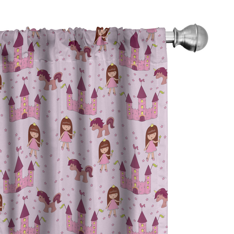 Rideaux 4 panneaux Red Barrel Studio®, L 56 po x L 63 po