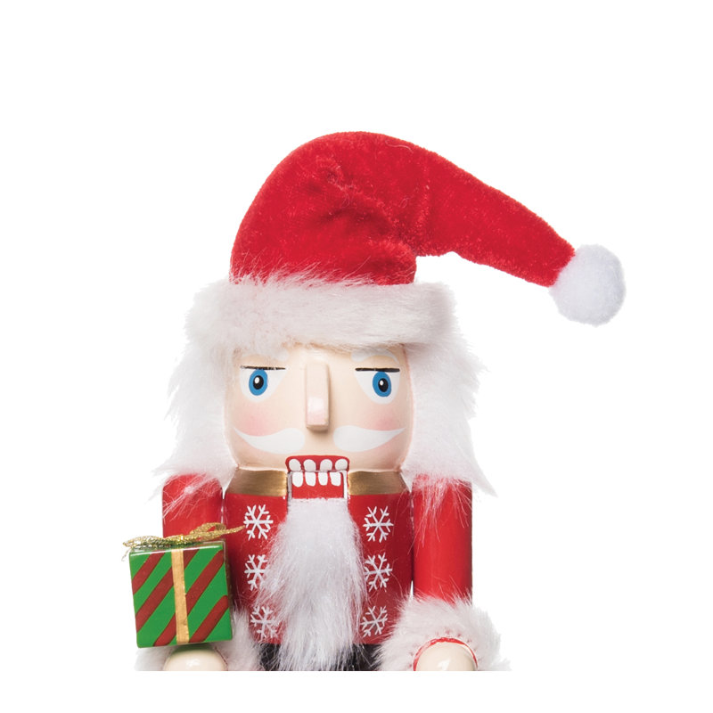 Figurine de père Noël casse-noisette