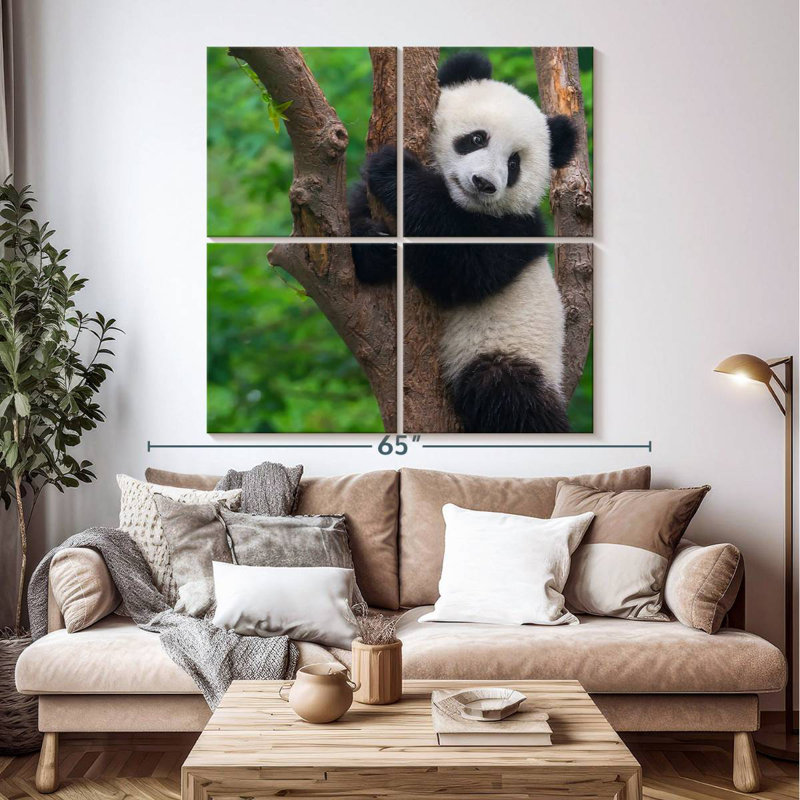 Brampt Adorable Panda, 38" H x 38" W