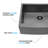 Farmhouse Apron Single Bowl Kitchen Sink