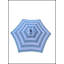 Parasol de plage 9 pi Toniya
