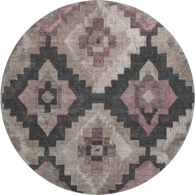 Premium Machine Washable Farolt AMF1894 Aztec Rug