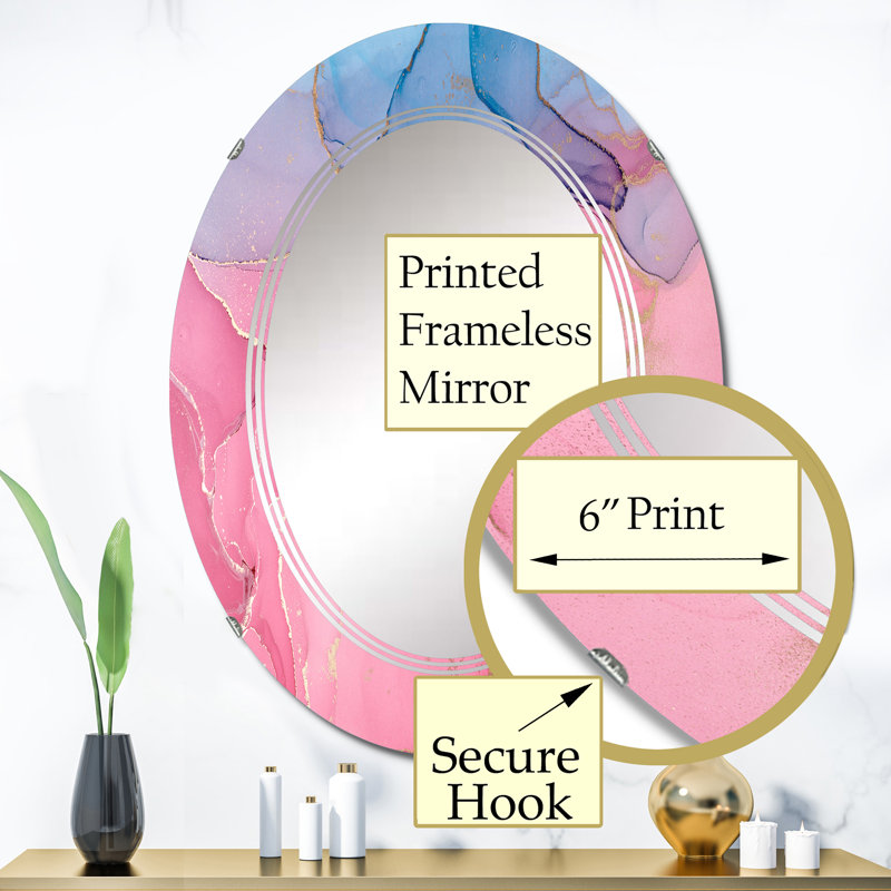 Miroir de salle de bain sans cadre, 36 po x 24 po