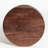 Arooj Round Solid Walnut Serving Tray-1773412415