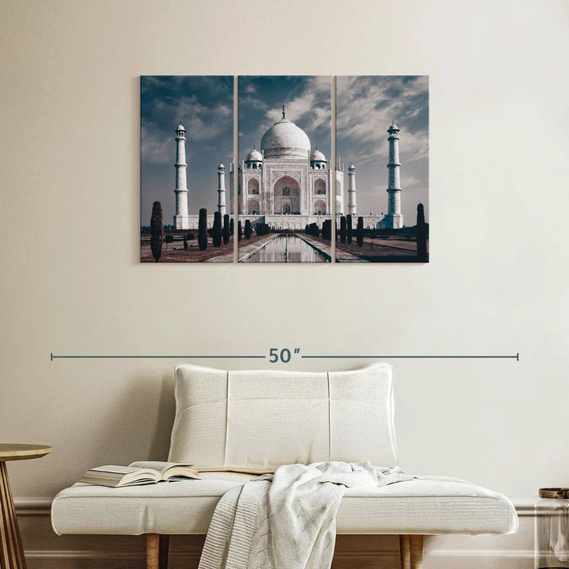 Taj Mahal en Inde, H 24 po x l 38 po