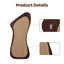 Miroir de plancher en bois massif l 31,5 po x H 71 po