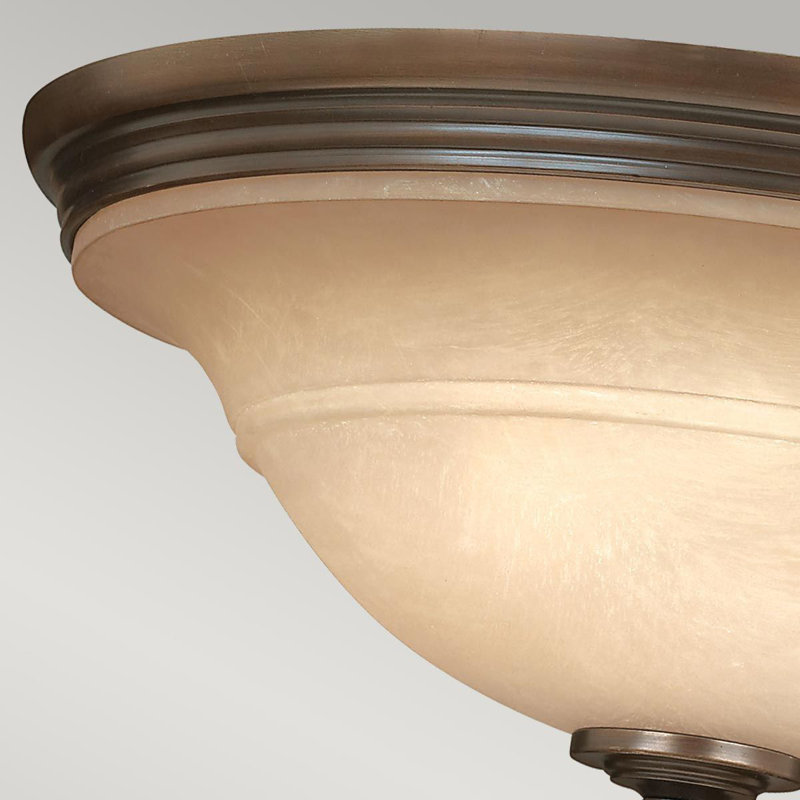 Barkbridge Glass Flush Mount