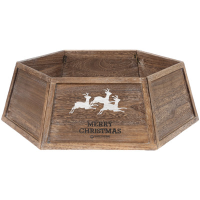 Wood Tree Collar