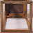 Flower frame solid wood imitation ancient simple