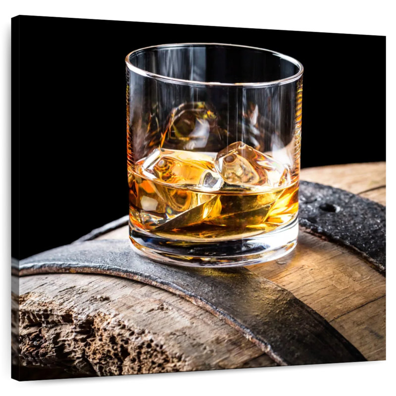 Yarlin Brandy, boisson du baril, H 10 po x l 10 po