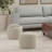 Moore 18"W Small Contemporary Ottoman with Upholstered Seat, Assembled-309027796
