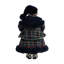 Timeless Tartan Fabric Santa