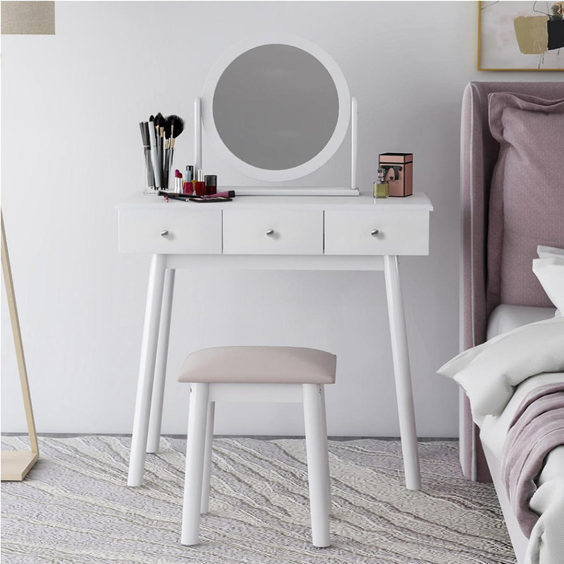 Hillside Dressing Table with Mirror
