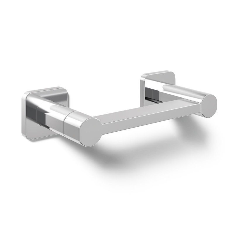 Parallel Pivoting Toilet Paper Holder, Wall-Mount Bathroom Toilet Paper Holder, Polished Chrome