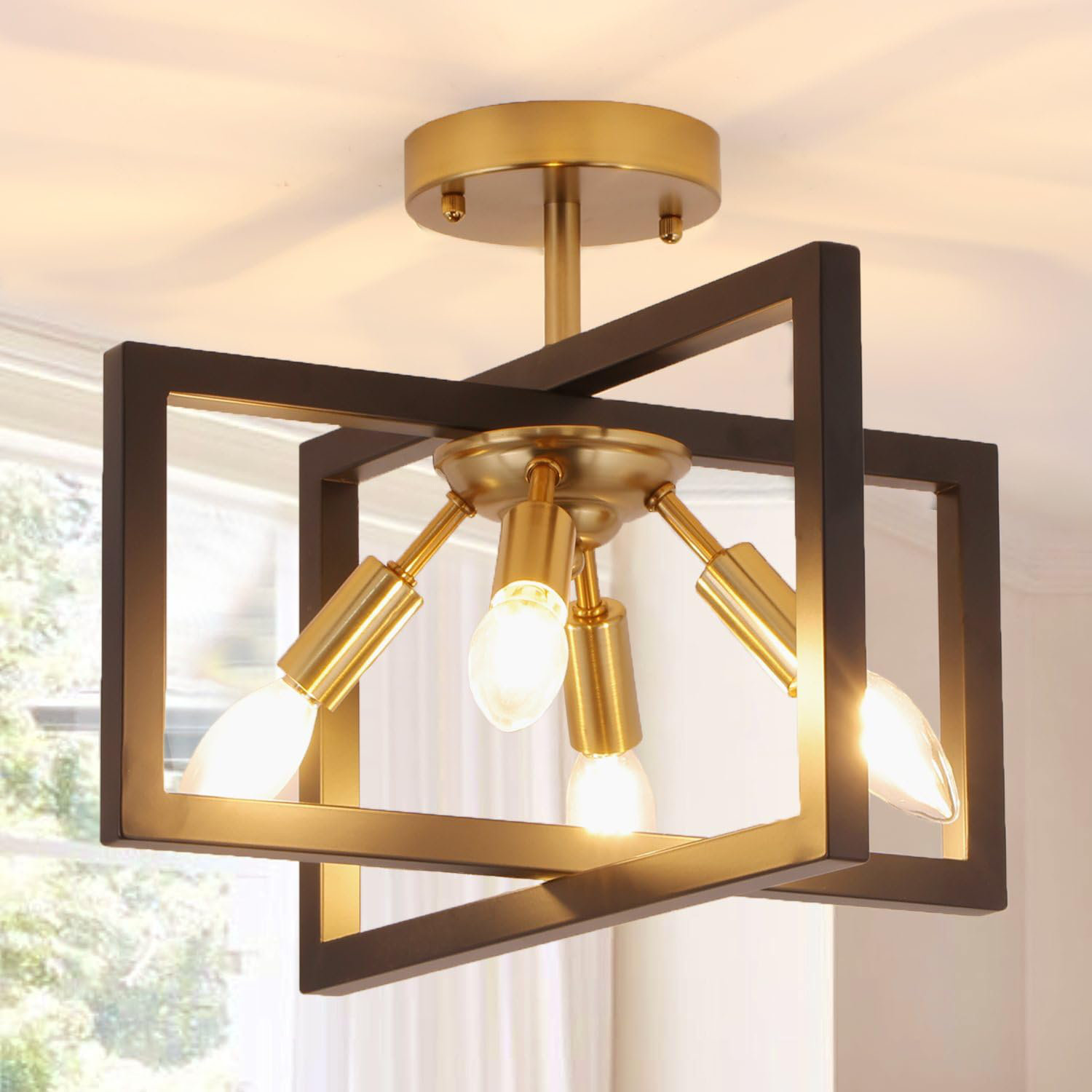 Modern Cement Chandelier - Macaron Color Pendant Light Industrial 1 ...