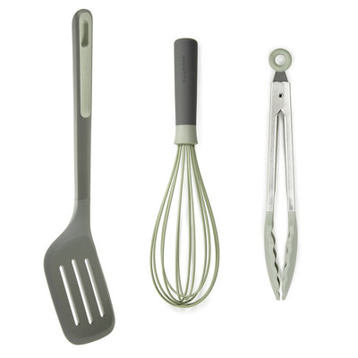 BergHOFF Balance 3pc Nonstick Silicone Specialty Utensil Set
