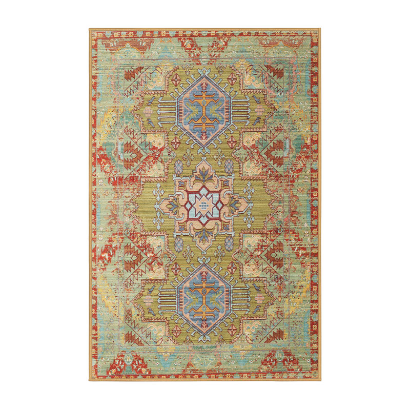 Lubabah Oriental Indoor Rug, Runner 2' x 5'