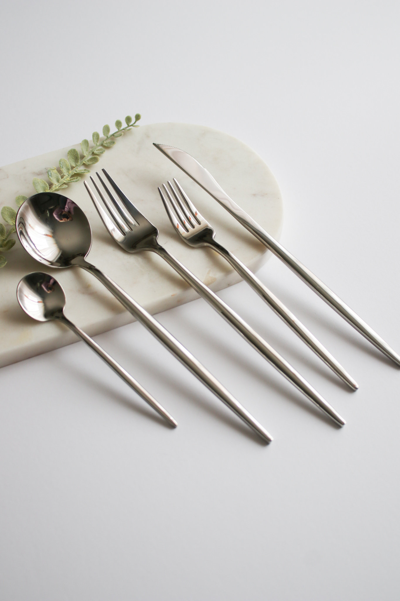 Marcel Ardani Mirror Silver Stainless Steel Flatware