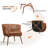 Kabron Upholstered Barrel Chair-1245514944