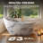 74" Solid Surface Freestanding Bathtub