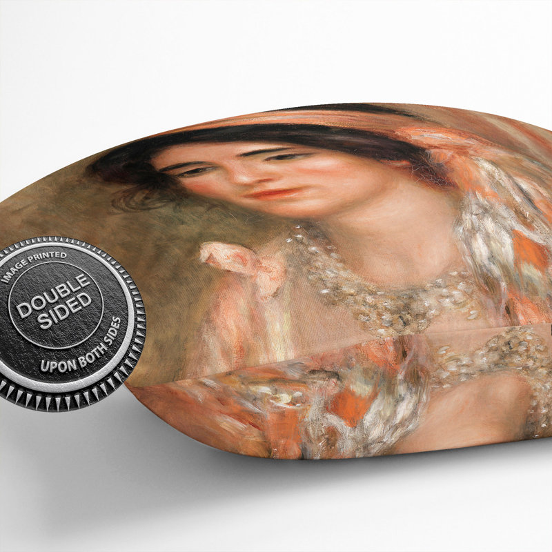Woman With Black Hair Square Throw Cushion, 40cm H x 40cm W x 15cm D