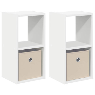 25.5cm W Composite Bedside Table
